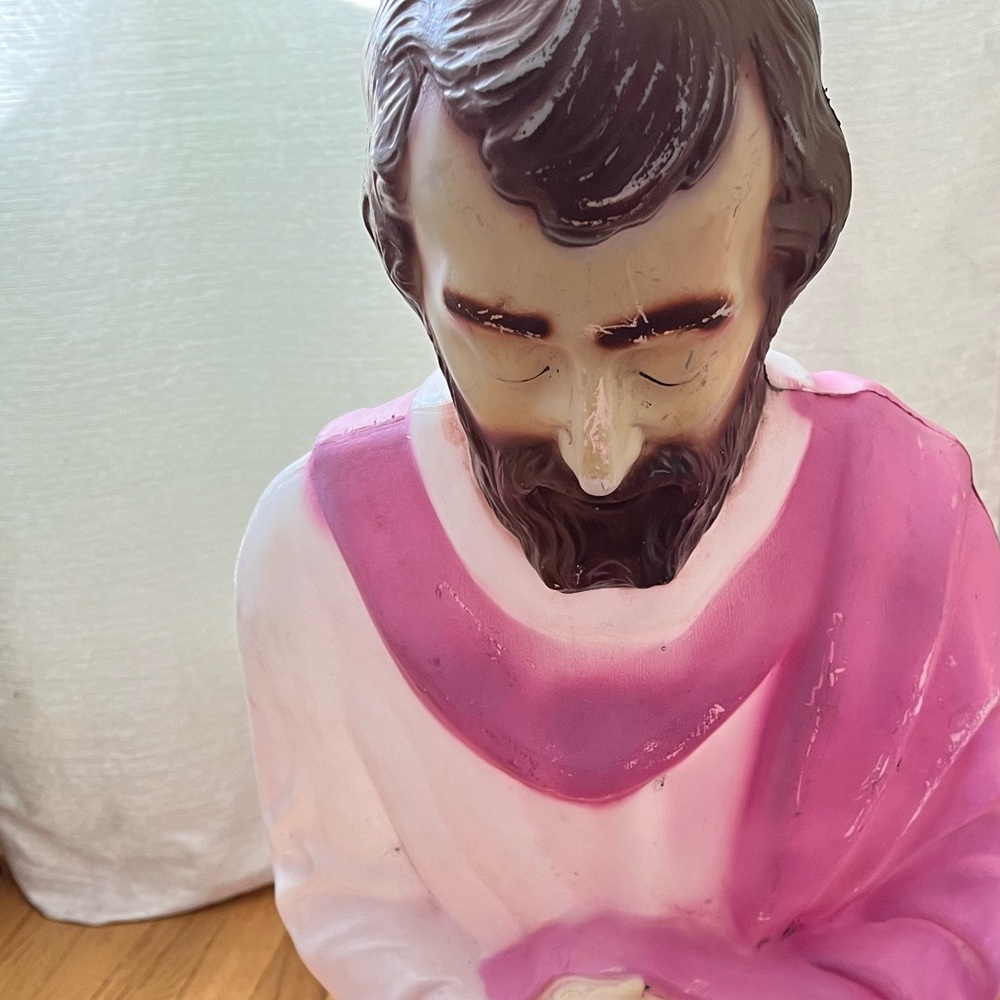 Vintage Empire Joseph Blow Mold Lighted  Christmas Decoration Blowmold